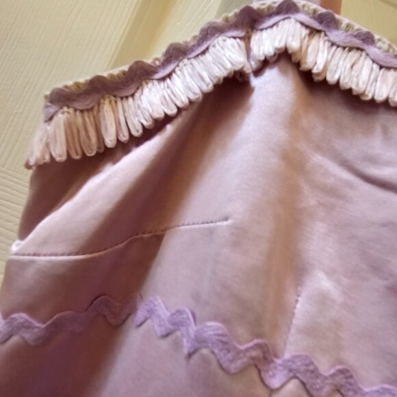 Moschino Cheap and Chic Pink Purple Lace Dress 90s 10 - Picture 9 of 14